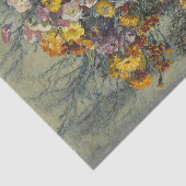 Stilleven met bloemen van Matilda Browne Tissuepapier (Detail)