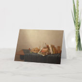 Stilleven met boeken en schedel | Gerrit van Vucht Kaart (Voorkant)