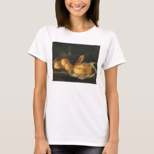 Stilleven met broodtaart en ham, Giuseppe Recco T-shirt
