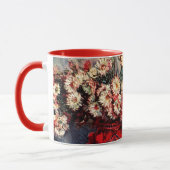 Stilleven met Chrysanthemums van Claude Monet Mok (Links)
