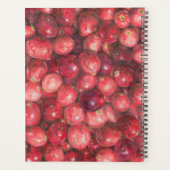 Stilleven met cranberry's planner (Achterkant)