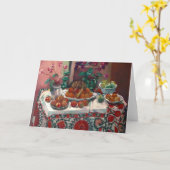 Stilleven met Cyclamens | Henri Manguin Kaart (Gele Bloem)