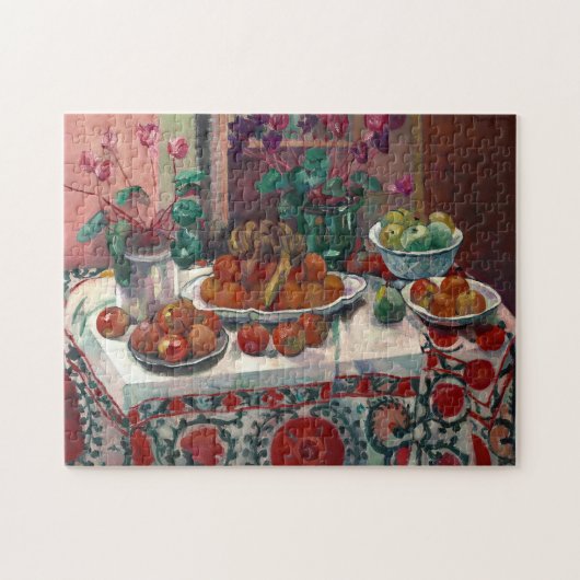 Stilleven met Cyclamens | Henri Manguin Legpuzzel (Horizontaal)