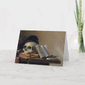 Stilleven met doodshoofd | Harmen Steenwyck Kaart (Voorkant)