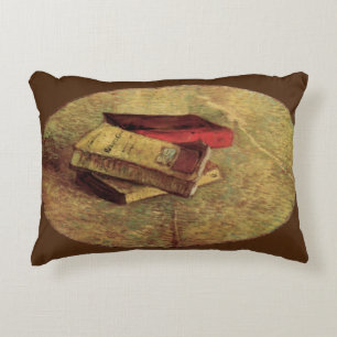 Stilleven met drie boeken van Vincent van Gogh Accent Kussen