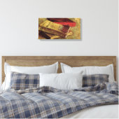 Stilleven met drie boeken van Vincent van Gogh Canvas Afdruk (Insitu (Slaapkamer))