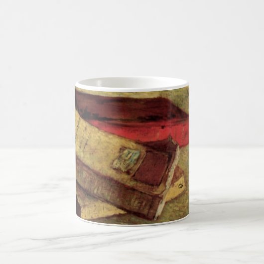 Stilleven met drie boeken van Vincent van Gogh Koffiemok (Center)