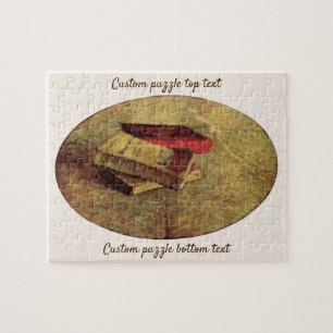 Stilleven met drie boeken van Vincent van Gogh Legpuzzel