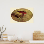 Stilleven met drie boeken van Vincent van Gogh Poster (Keuken)