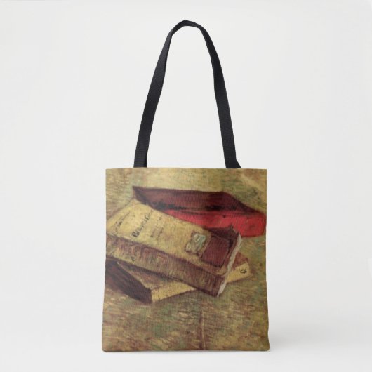 Stilleven met drie boeken van Vincent van Gogh Tote Bag (Voorkant)
