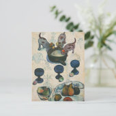 Stilleven met drie Puppies | Paul Gauguin Briefkaart (Staand voorkant)