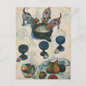 Stilleven met drie Puppies | Paul Gauguin Briefkaart (Voorkant)