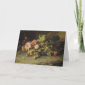 Stilleven met druiven van Margaretha Roosenboom Kaart (Voorkant)