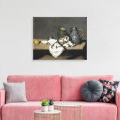  stilleven met een ketel van Paul Cezanne Canvas Afdruk (Insitu (Woonkamer))