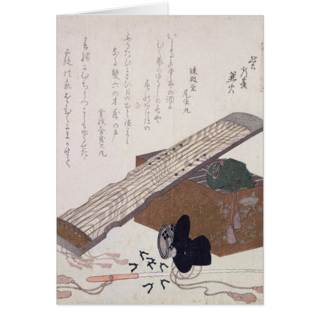 Stilleven met een Koto, c.1810 (Voorkant)