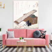 Stilleven met een Koto, c.1810 Canvas Afdruk (Insitu (Woonkamer))