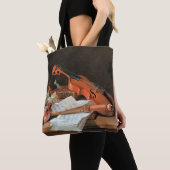 Stilleven met een Viool beeldende kunst Tote Bag (Dichtbij)