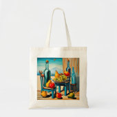 Stilleven met flessen 6 tote bag (Voorkant)
