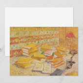 Stilleven met Franse romans | Vincent van Gogh (Voorkant / Achterkant)