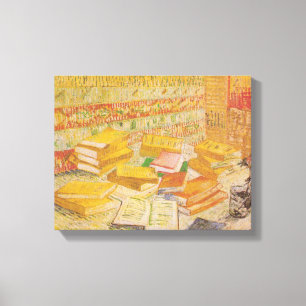 Stilleven met Franse romans Vincent van Gogh Canvas Afdruk