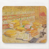 Stilleven met Franse romans | Vincent van Gogh Muismat (Voorkant)