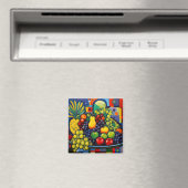 Stilleven met fruit 11 magneet (Insitu (Vaatwasser))