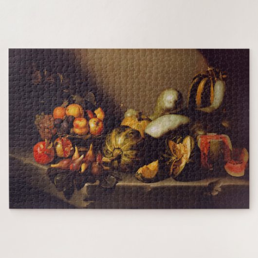 Stilleven met fruit (1603) - Caravaggio Legpuzzel (Horizontaal)