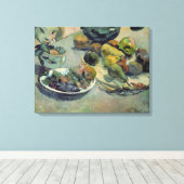 Stilleven met fruit, 1888 canvas afdruk (Insitu (Houten vloer))