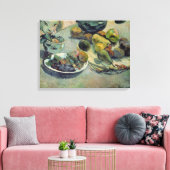 Stilleven met fruit, 1888 canvas afdruk (Insitu (Woonkamer))