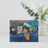 Stilleven met fruit | George Leslie Hunter Briefkaart (Staand voorkant)