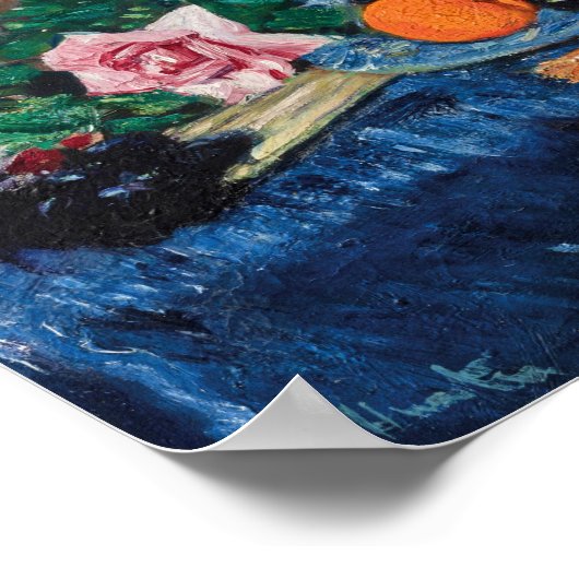 Stilleven met fruit | George Leslie Hunter Poster (Hoek)