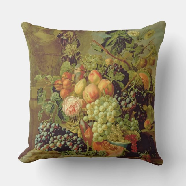 Stilleven met Fruit Kussen (Voorkant)