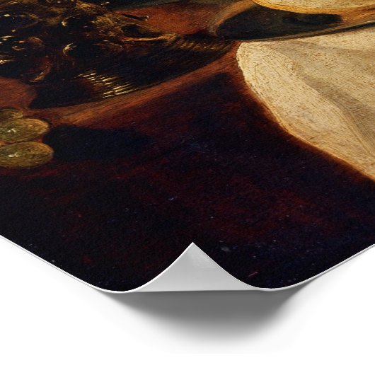 Stilleven met Fruit Pie, 1635 Poster (Hoek)