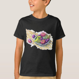 Stilleven met fruit t-shirt
