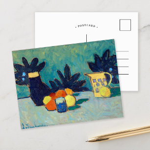 Stilleven met fruit   von Jawlensky Briefkaart