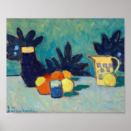 Stilleven met fruit | von Jawlensky Poster (Voorkant)
