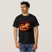 Stilleven met gele strohoed van Vincent van Gogh T-shirt (Voorkant volledig)
