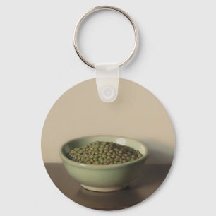 Stilleven met groene linzen sleutelhanger