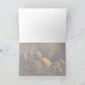 Stilleven met groenten en fruit van Gogh Kaart (Binnen)