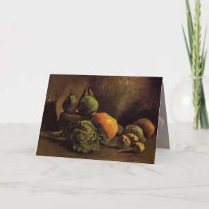 Stilleven met groenten en fruit van Gogh Kaart