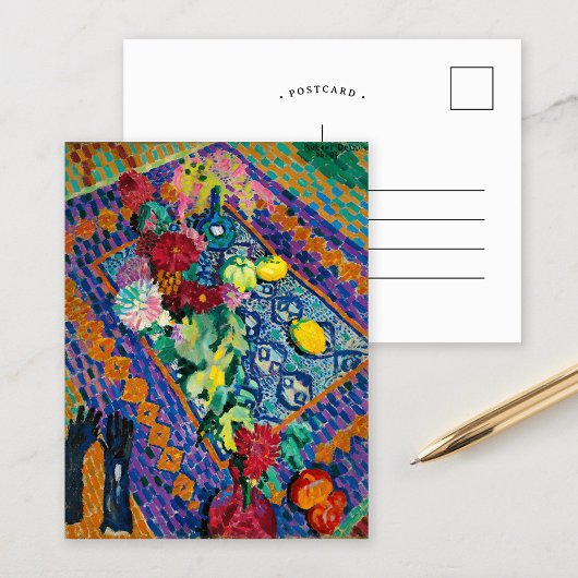 Stilleven met handschoenen | Robert Delaunay Briefkaart