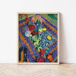 Stilleven met handschoenen | Robert Delaunay Poster