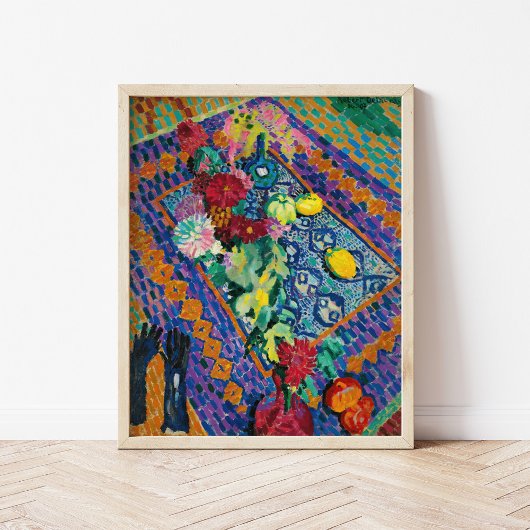 Stilleven met handschoenen | Robert Delaunay Poster