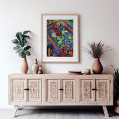 Stilleven met handschoenen | Robert Delaunay Poster