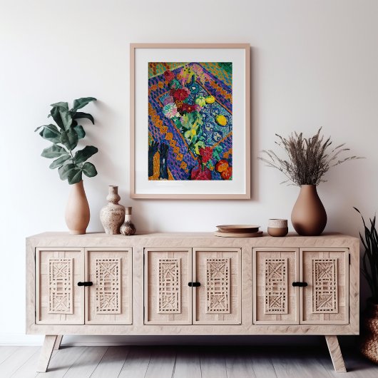 Stilleven met handschoenen | Robert Delaunay Poster