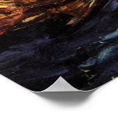 Stilleven met haringen van Vincent van Gogh Poster (Hoek)