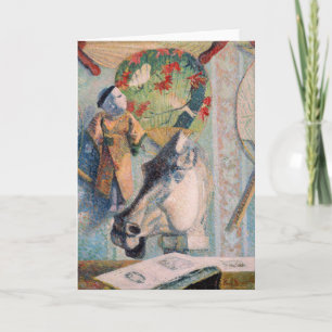 Stilleven met het hoofd van een paard   Paul Gaugu Kaart