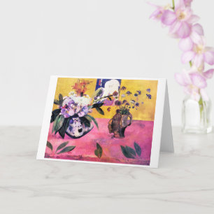 Stilleven met hoofdvormige vaas   Paul Gauguin   Kaart