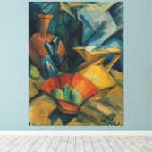 Stilleven met kan canvas afdruk (Insitu (Houten vloer))
