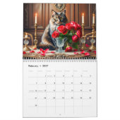 Stilleven met katten – Kunstkalender 2026 Kalender (Feb 2027)